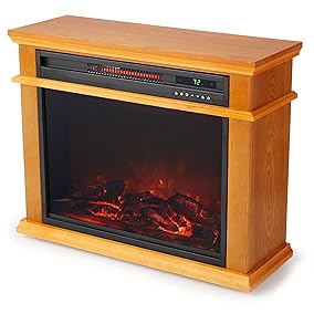 Mock fireplace Heater by thedopestreviews.com